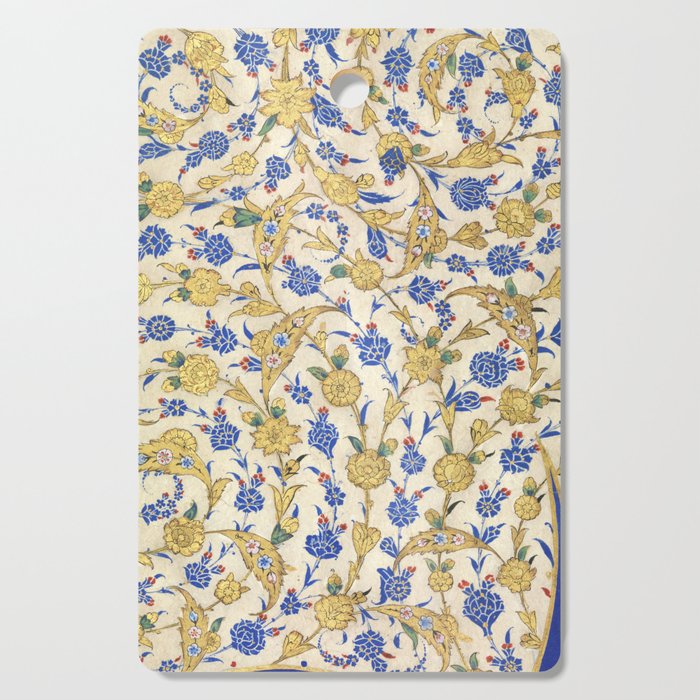Antique Turkish Pattern Cutting Board Gallery Image 1