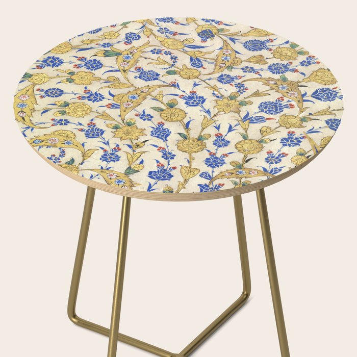 Antique Turkish Pattern Side Table Gallery Image 2