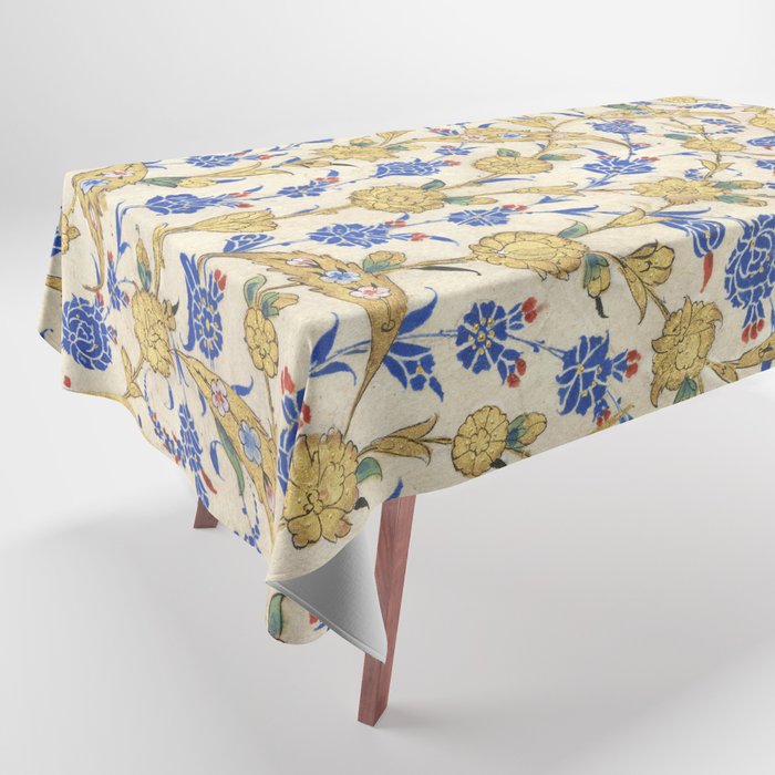 Antique Turkish Pattern Tablecloth Gallery Image 1