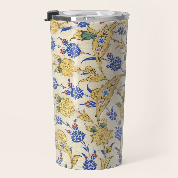 Antique Turkish Pattern Travel Mug Gallery Image 3