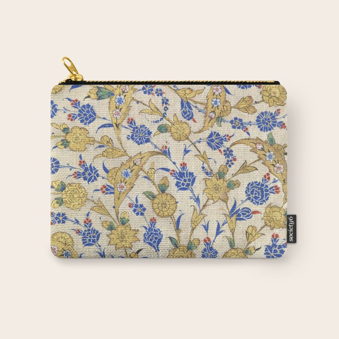 Antique Turkish Pattern Carry All Pouch Gallery Image 1