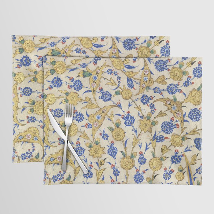 Antique Turkish Pattern Placemat Gallery Image 1