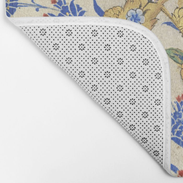 Antique Turkish Pattern Bath Mat Gallery Image 2