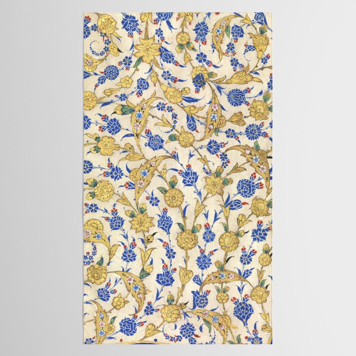 Antique Turkish Pattern Tablecloth Gallery Image 2