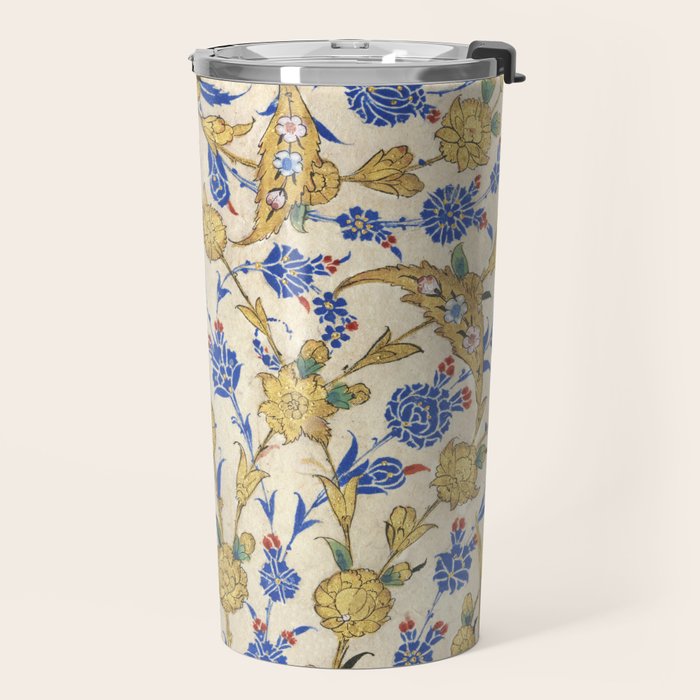 Antique Turkish Pattern Travel Mug Gallery Image 2