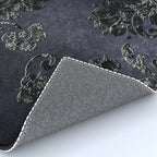 Embossed Black Velvet 05 Rug Gallery Image 4
