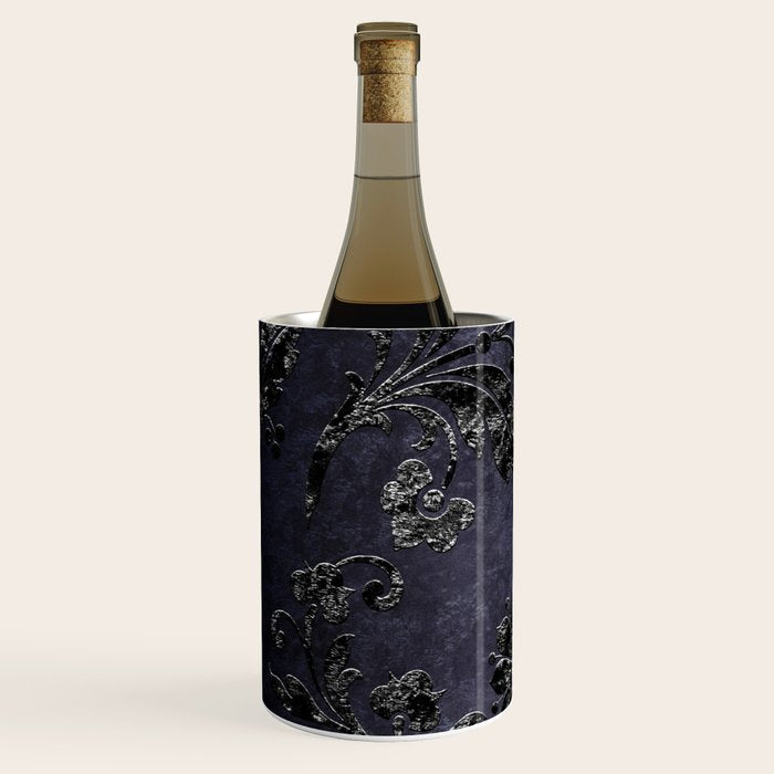 Embossed Black Velvet 05 Wine Chiller Gallery Image 2