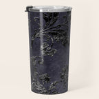 Embossed Black Velvet 05 Travel Mug Gallery Image 3