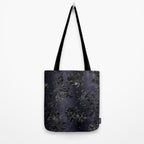 Embossed Black Velvet 05 Tote Bag Gallery Image 2