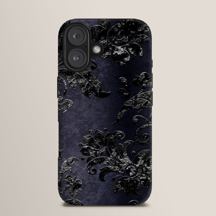 Embossed Black Velvet 05 iPhone Case Gallery Image 13
