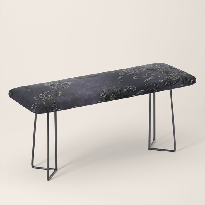 Embossed Black Velvet 05 Bench Gallery Image 1