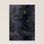 Embossed Black Velvet 05 Stationery Card Gallery Image 2
