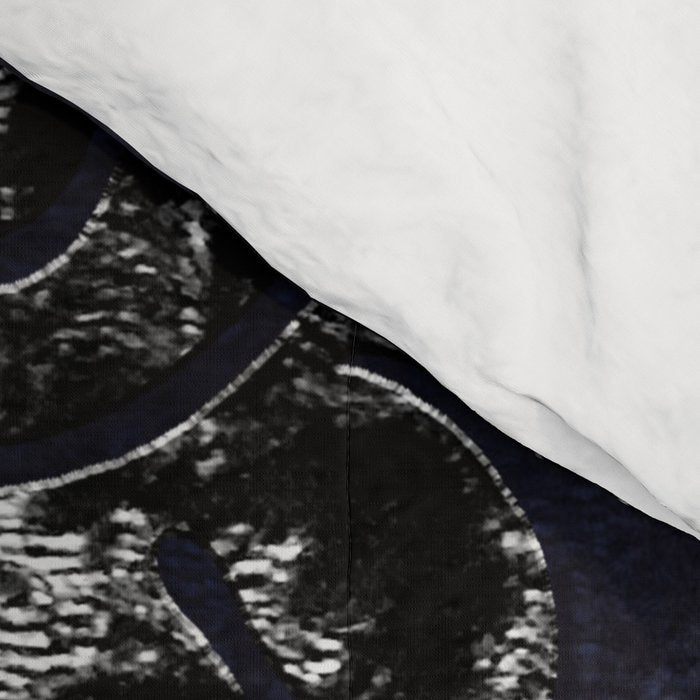 Embossed Black Velvet 05 Comforter Gallery Image 4