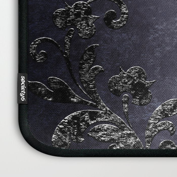 Embossed Black Velvet 05 Laptop Sleeve Gallery Image 3