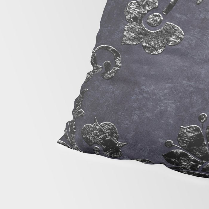 Embossed Black Velvet 05 Pillow Sham Gallery Image 4