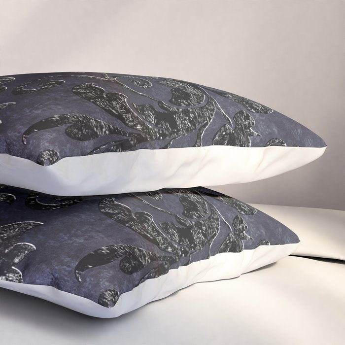 Embossed Black Velvet 05 Pillow Sham Gallery Image 3