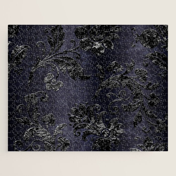 Embossed Black Velvet 05 Jigsaw Puzzle Gallery Image 1