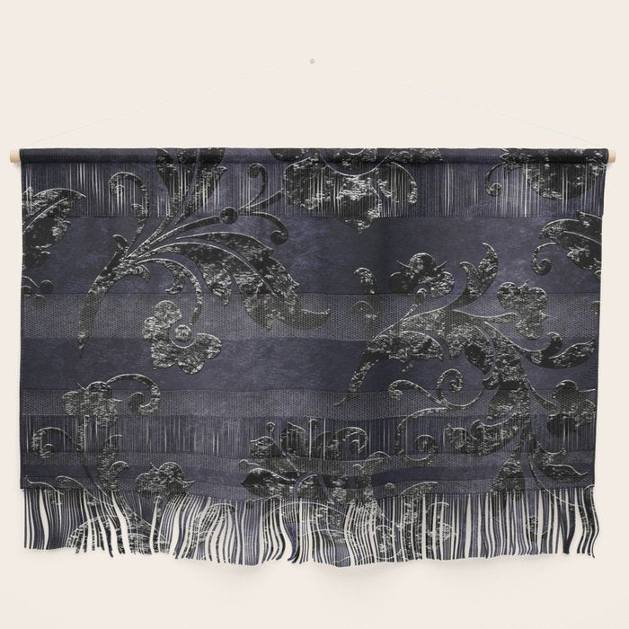 Embossed Black Velvet 05 Wall Hanging Gallery Image 1