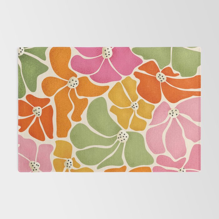 70's Florals Rug Gallery Image 2