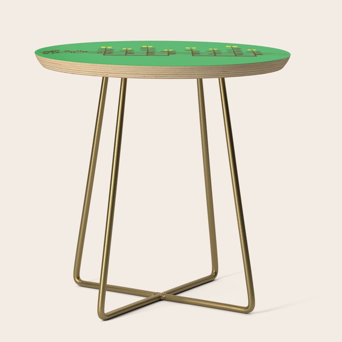 Music notes garden Side Table Gallery Image 1