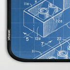 Legos Patent - Legos Brick Art - Blueprint Laptop Sleeve Gallery Image 3