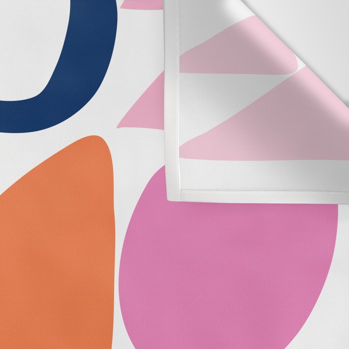Sweet Whimsy Shapes Pattern  Wall Tapestry Gallery Image 3