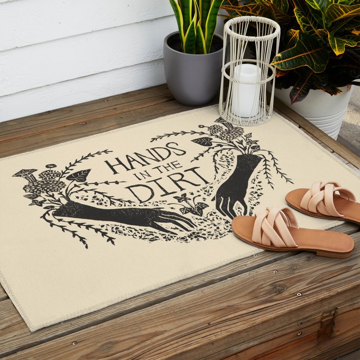 Hands in the Dirt Outdoor Rug Gallery Image 2