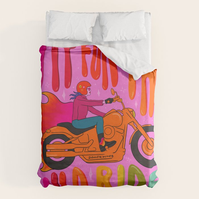 Wild Ride Duvet Cover Gallery Image 1