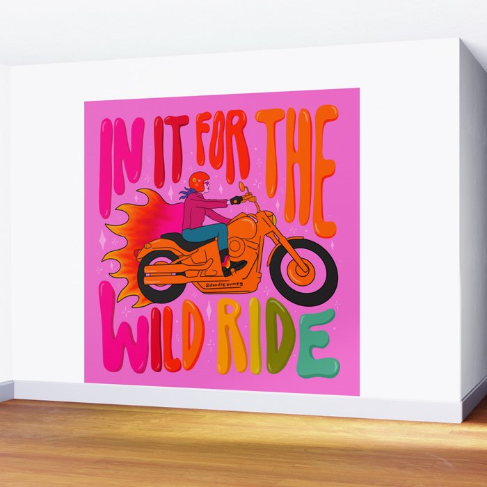 Wild Ride Wall Mural Gallery Image 2