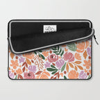 Simple colorful floral CWP Laptop Sleeve Gallery Image 2