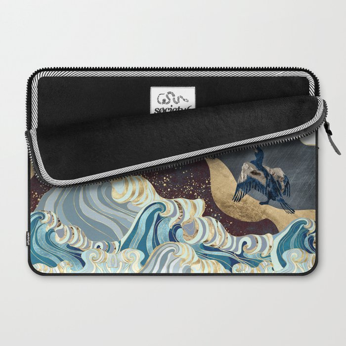 Metallic Waves Laptop Sleeve Gallery Image 2