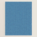 Ultra Fine Stripe Narrow Vertical Pinstripe Pattern in Double Blue Jigsaw Puzzle Gallery Image 1