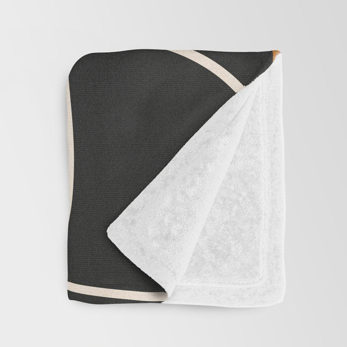 Minimalist Line Art 1 Throw Blanket Gallery Image 3