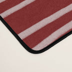 Crimson Pinstripes Desk Mat Gallery Image 4
