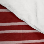 Crimson Pinstripes Comforter Gallery Image 4