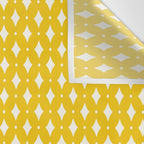 Vintage Stars XVII Bright Yellow Wall Tapestry Gallery Image 3