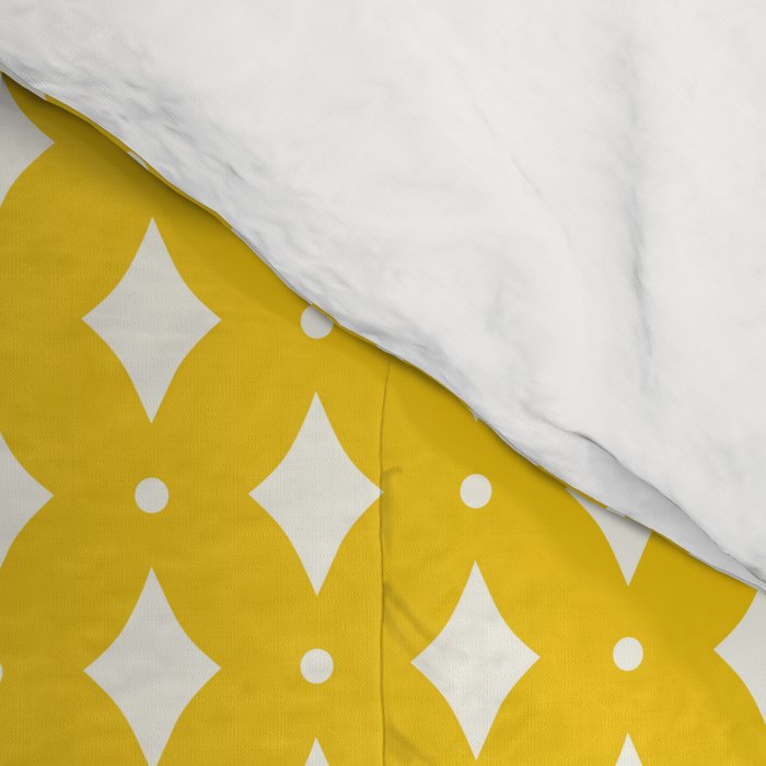 Vintage Stars XVII Bright Yellow Comforter Gallery Image 4