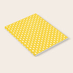 Vintage Stars XVII Bright Yellow Notebook Gallery Image 2
