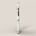 Hand Painted Watercolor Springflowers And Herbs Meadow  iPhone Case Gallery Image 2