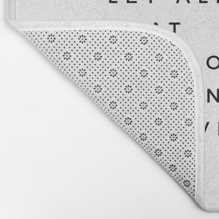 1 Corinthians 16:14 Let All That You Do Be Done In Love Bible Verse Wall Art Scripture Christian Bath Mat Gallery Image 2