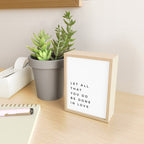 1 Corinthians 16:14 Let All That You Do Be Done In Love Bible Verse Wall Art Scripture Christian Mini Art Print Gallery Image 2
