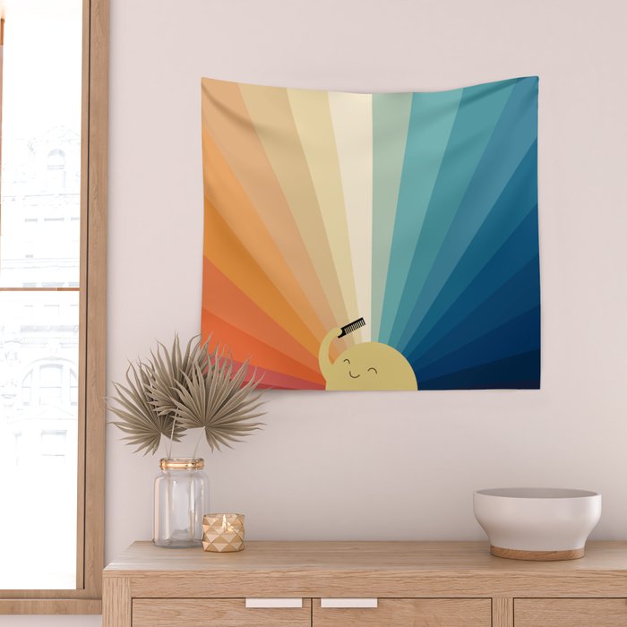 Sunshine will be ready in a minute Wall Tapestry Gallery Image 2
