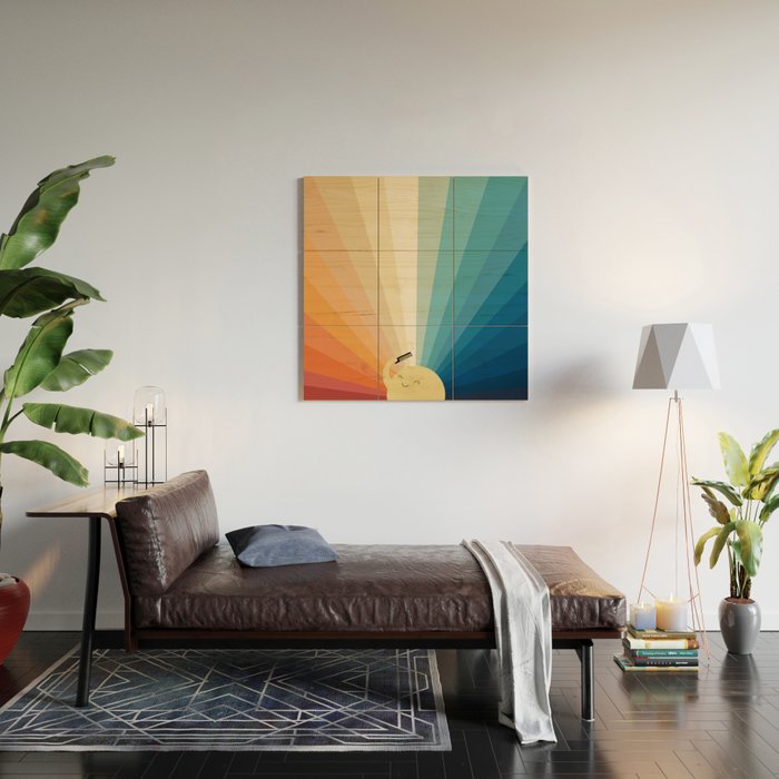 Sunshine will be ready in a minute Wood Wall Art Gallery Image 2