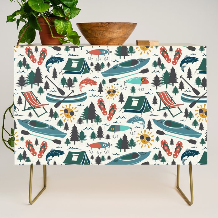 Lake Life - Summer Ivory Credenza Gallery Image 1