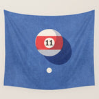 BALLS / Billiards I Wall Tapestry Gallery Image 4