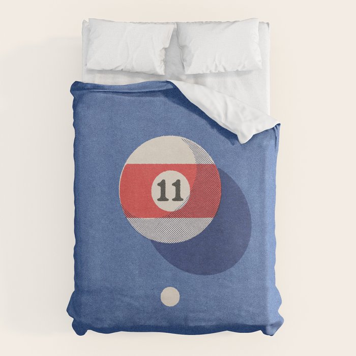 BALLS / Billiards I Duvet Cover Gallery Image 6