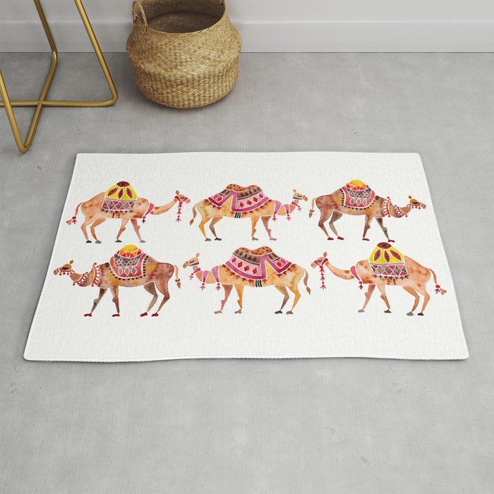 Camel Train Rug Gallery Image 1