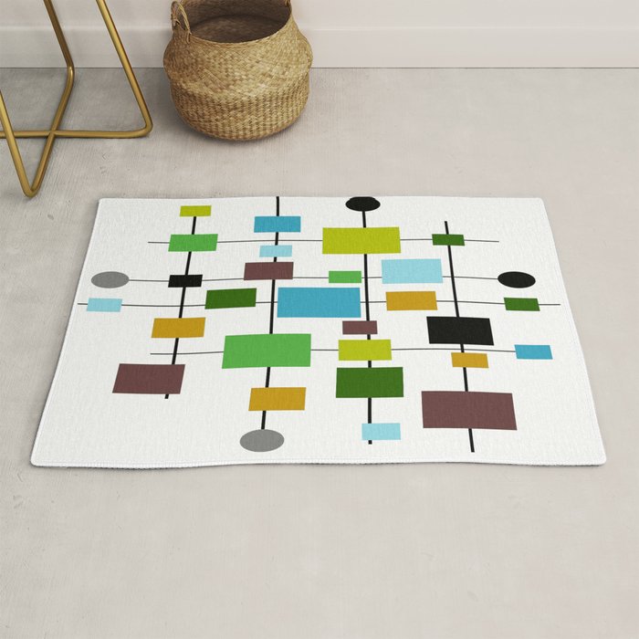 Mid-Century Modern Art 1.3.2 Rug Gallery Image 1