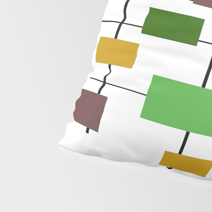 Mid-Century Modern Art 1.3.2 Pillow Sham Gallery Image 4