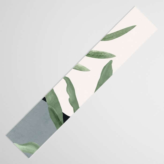 Abstract Art Tropical Leaves 10 Table Runner Gallery Image 3